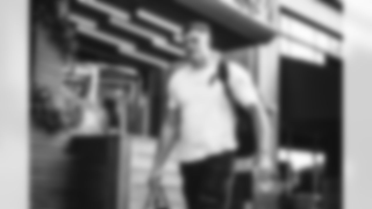 42 P Ethan Evans travels to Mercedes-Benz Stadium for Monday Night Football vs. Falcons