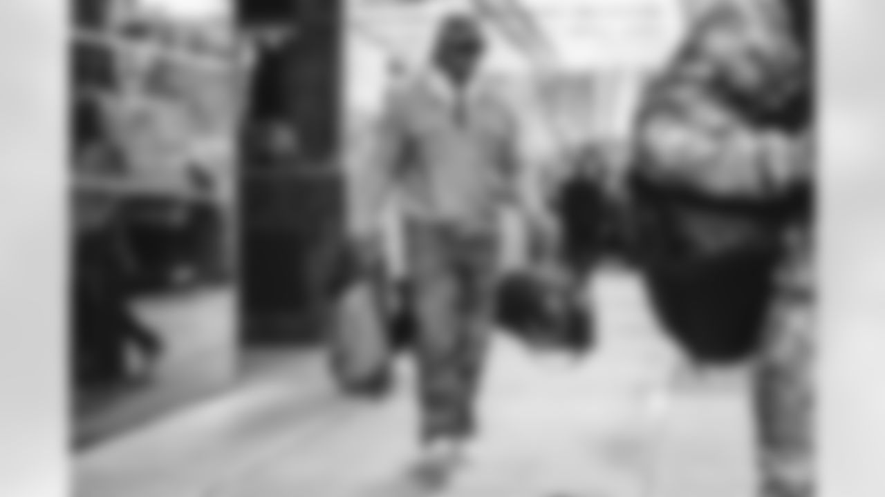 57 DL Ty Hamilton travels to Lumen Field for today's NFC Championship game against the Seahawks