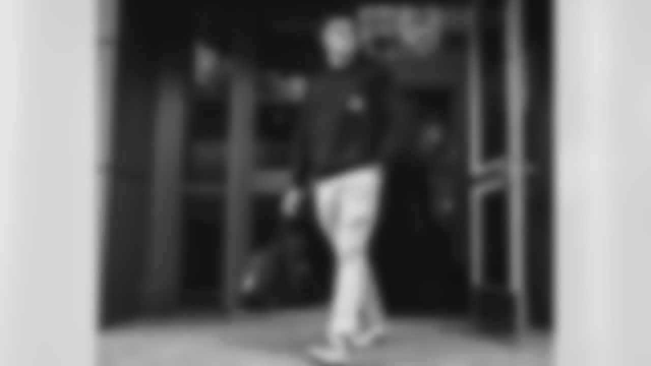 42 P Ethan Evans travels to State Farm Stadium for today's game against the Cardinals