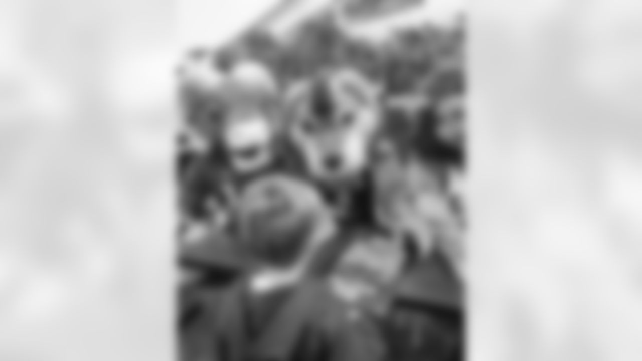 Sparky in the Rams House