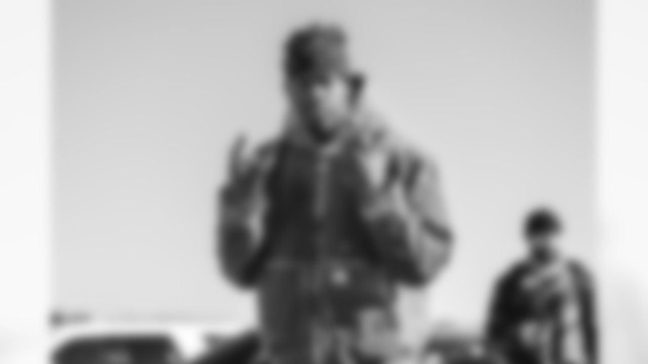 15 WR Konata Mumpfield arrives at SoFi Stadium for Sunday Night Football against the Buccaneers