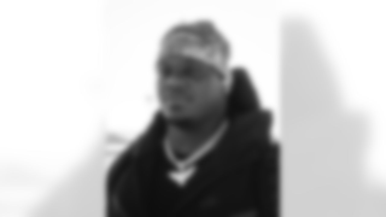 95 NT Poona Ford travels to Charlotte for Sunday's game against the Panthers