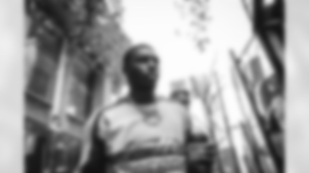 26 S Kamren Kinchens travels to Bank of America Stadium for Wild Card matchup vs. Panthers