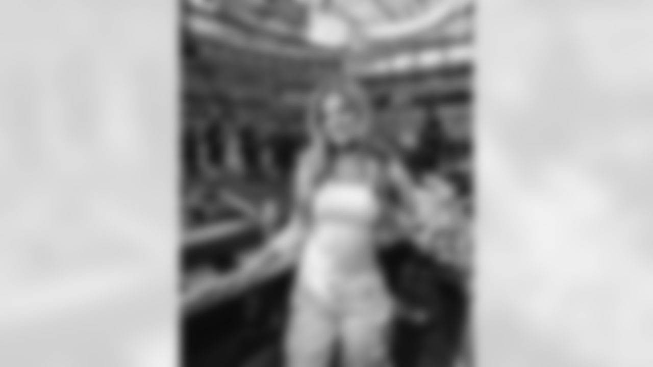 Hannah Stocking in the Rams House