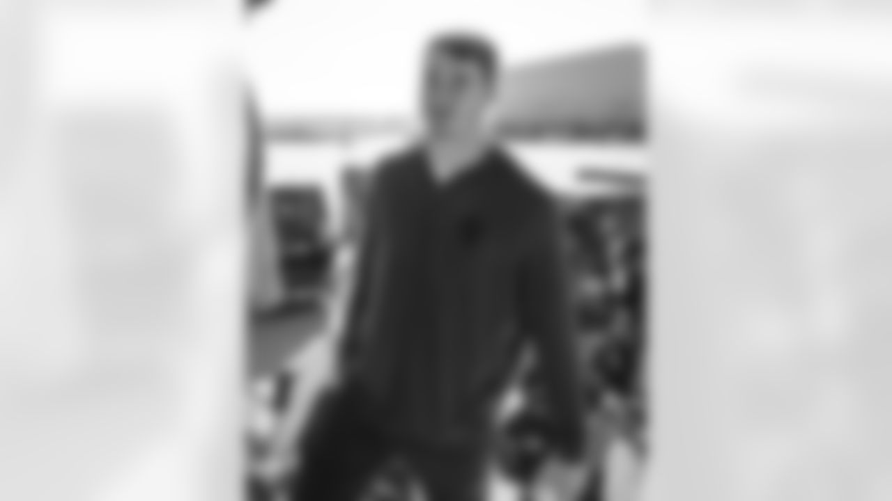 87 TE Davis Allen travels to Charlotte for Sunday's game against the Panthers