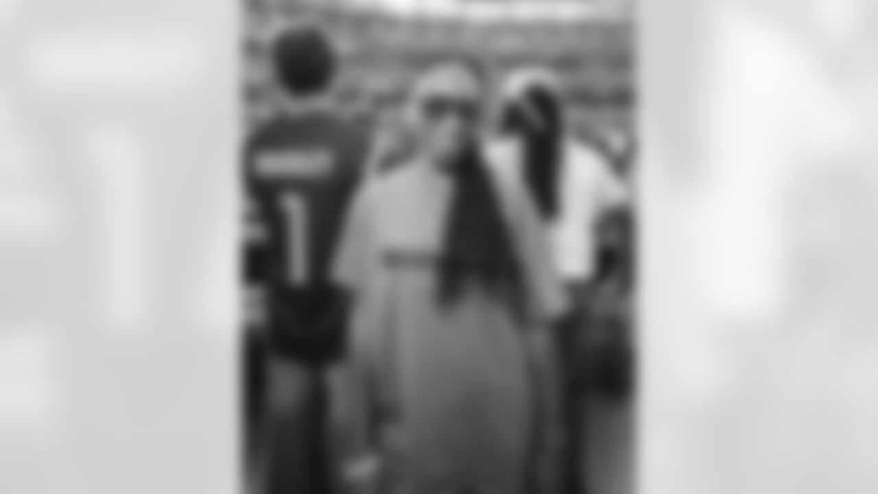 Allyson Felix in the Rams House