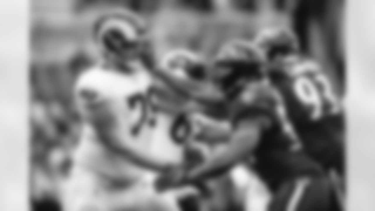 The Los Angeles Rams take on the Baltimore Ravens during Week 17 of the 2021 regular season.