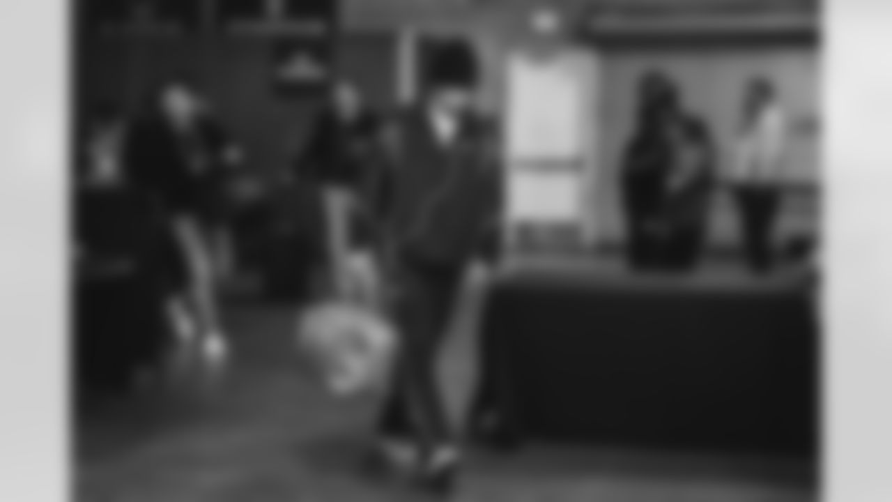 14 CB Cobie Durant arrives at Lumen Field for Thursday Night Football vs. the Seahawks