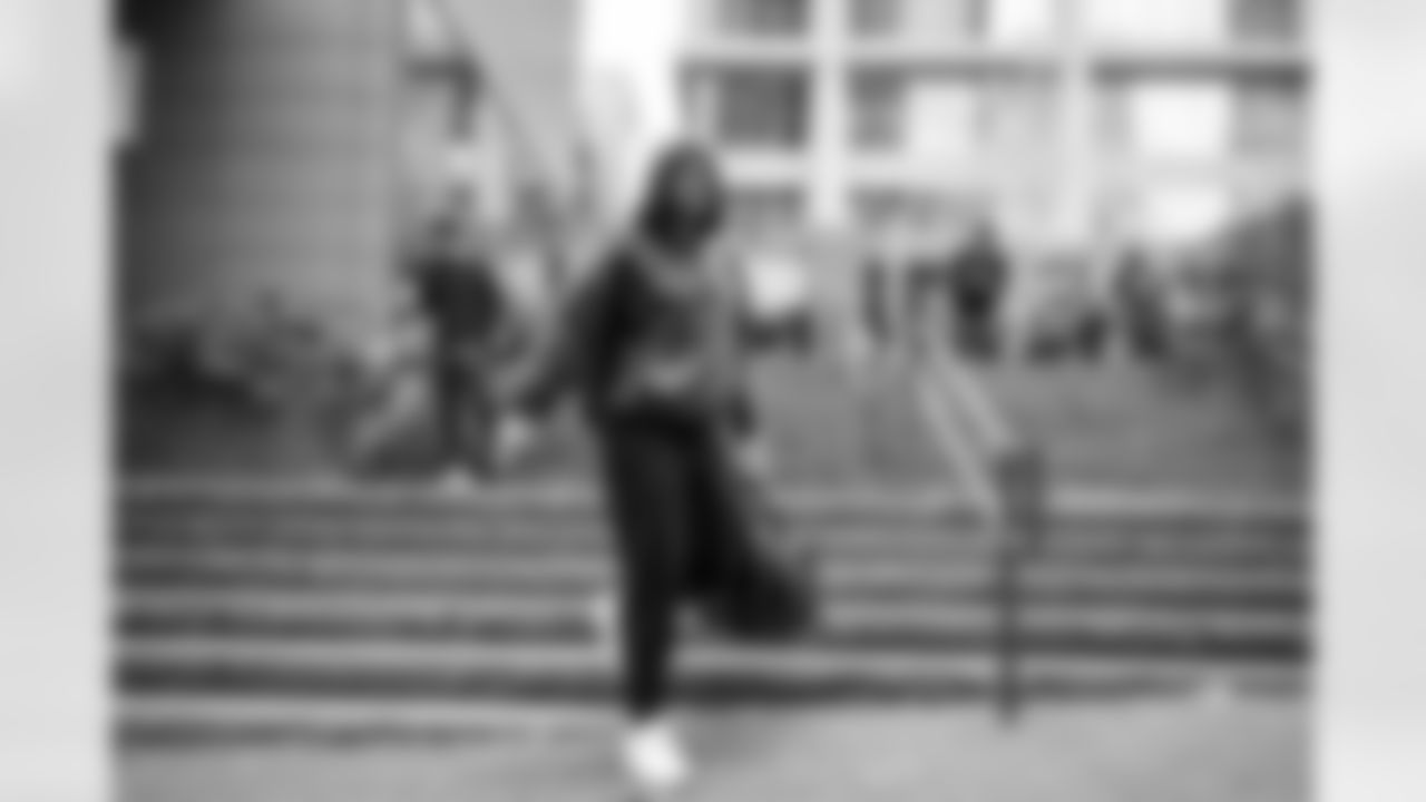 55 DE Braden Fiske travels to Bank of America Stadium for Week 13 matchup vs. Panthers