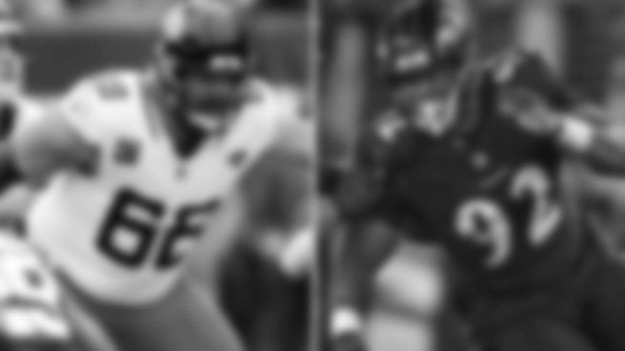 DT Justin Madubuike vs. RG Brandon Scherff

Madubuike has registered at least a half-sack in 10 straight games, one short of tying the NFL record. Scherff is one of the top-ranked guards in the league, per Pro Football Focus. Madubuike is an important piece of pressuring Trevor Lawrence and making sure he doesn't break the pocket to pick up first downs with his legs.