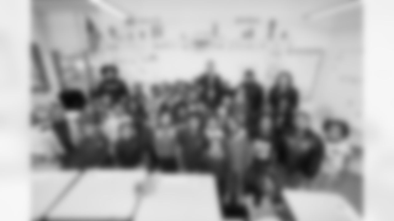 General Manager Eric DeCosta and Head Coach Jesse Minter visited local elementary schools as part of Read Across America Week.