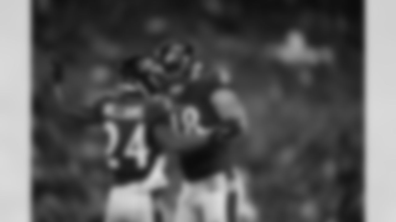 (left) CB Damarion "Pepe" Williams, (right) OLB Joe Evans