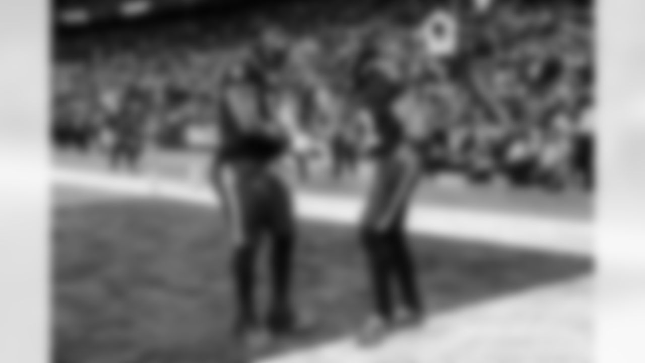 OL Emery Jones Jr. (left) & RB Derrick Henry (right)