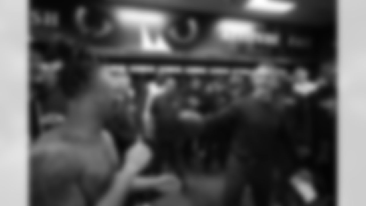 (left) RB Keaton Mitchell & (right) Head Coach John Harbaugh