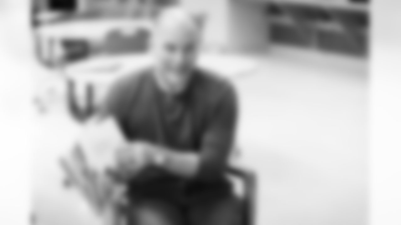 General Manager Eric DeCosta and Head Coach Jesse Minter visited local elementary schools as part of Read Across America Week.