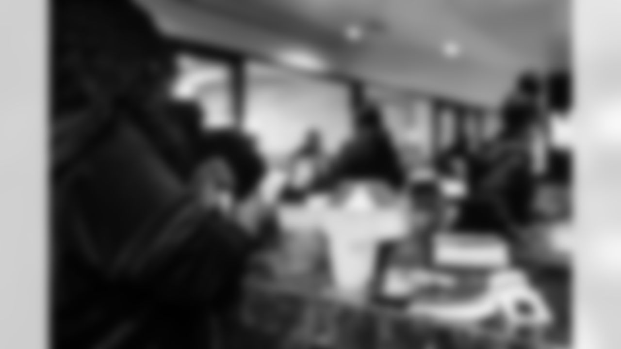 The Baltimore Ravens hosted PSL owners in the new Legends Club at M&T Bank Stadium for a 30th Anniversary Happy Hour celebration in Baltimore, MD on October 22, 2025.