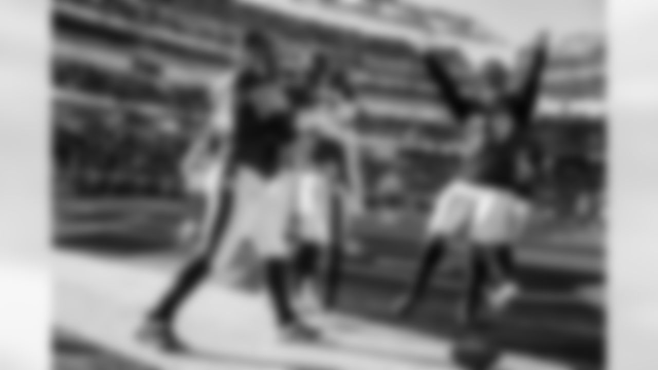 C Tyler Linderbaum (left), WR Zay Flowers (middle), & T Ronnie Stanley (right)