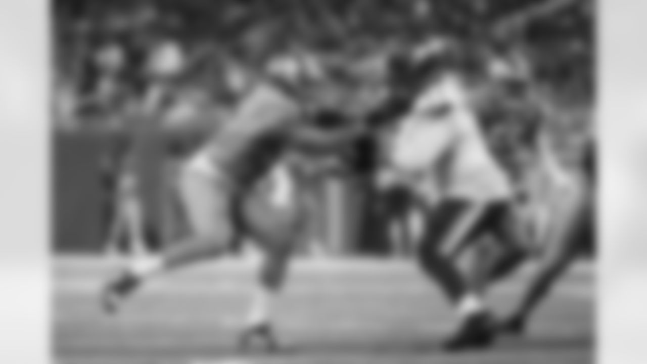 DE Romeo Okwara, Lions
More of a big-bodied defensive end than a pass rusher, Okwara has been a dependable piece of the Lions' defensive line rotation for the past six years.
