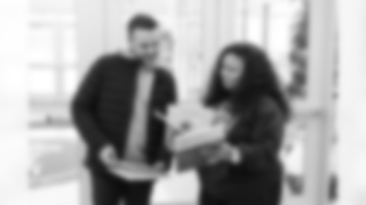 General Manager Eric DeCosta and Head Coach Jesse Minter visited local elementary schools as part of Read Across America Week.