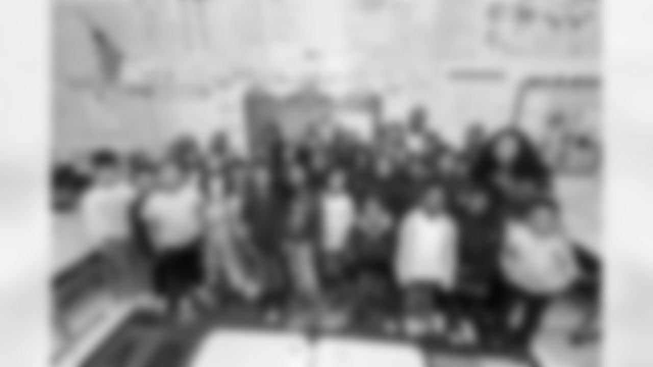 General Manager Eric DeCosta and Head Coach Jesse Minter visited local elementary schools as part of Read Across America Week.