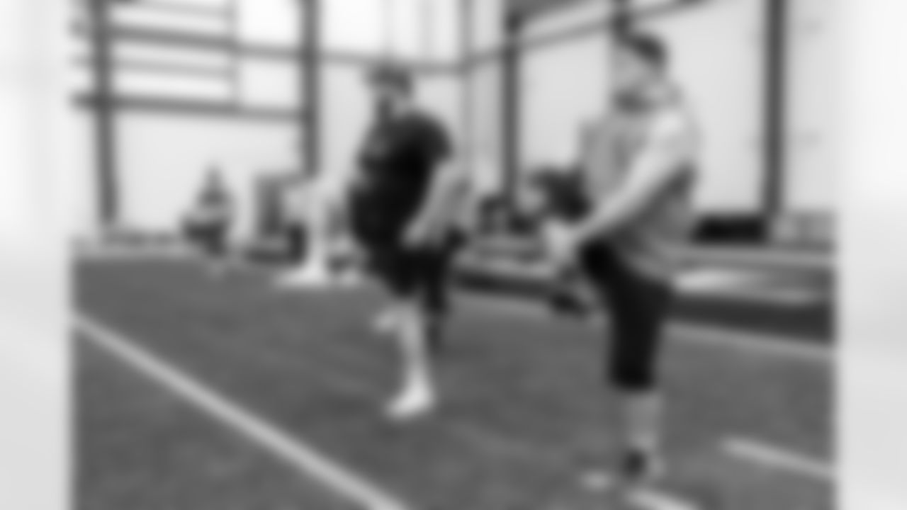 G Andrew Vorhees (left) & C Tyler Linderbaum (right)