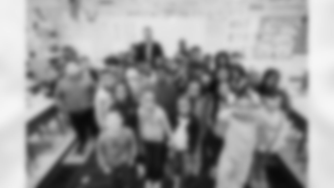 General Manager Eric DeCosta and Head Coach Jesse Minter visited local elementary schools as part of Read Across America Week.