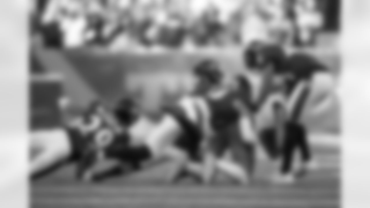 From left: S Ar'Darius Washington, ILB Roquan Smith, S Kyle Hamilton, & CB Maron Humphrey