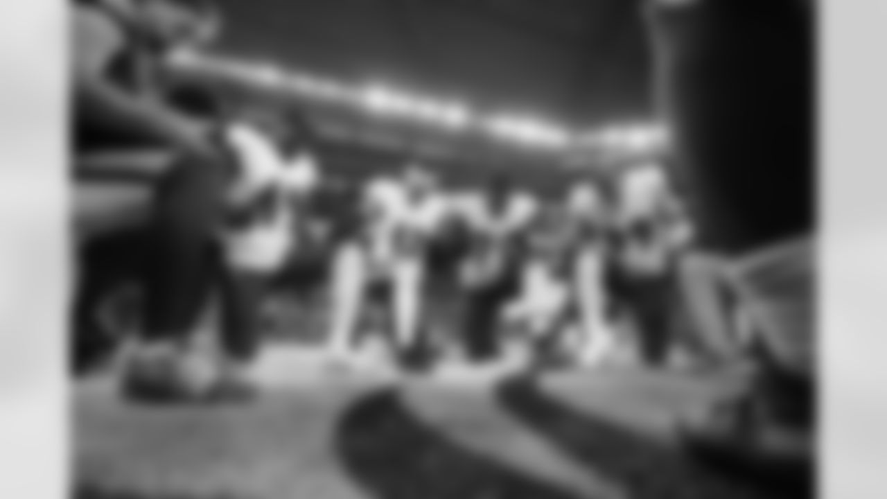 (from left) OLB Jay Higgins IV, S Alohi Gilman, T Ronnie Stanley, & TE Mark Andrews