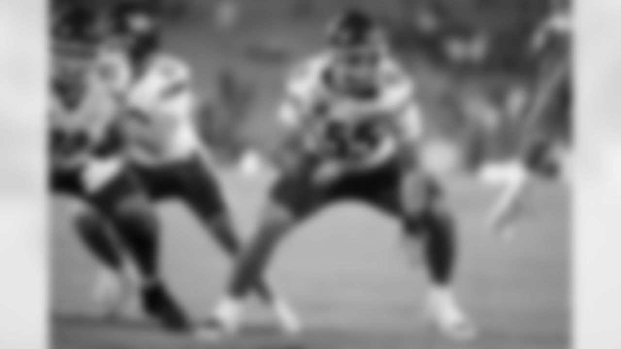 OT Spencer Fano, Utah
Fano had the second-fastest 40-yard dash (4.91 seconds) among offensive linemen and is considered to be one of the top tackles on the board. With 32-inch arms, however, he could be a candidate to move inside to guard.