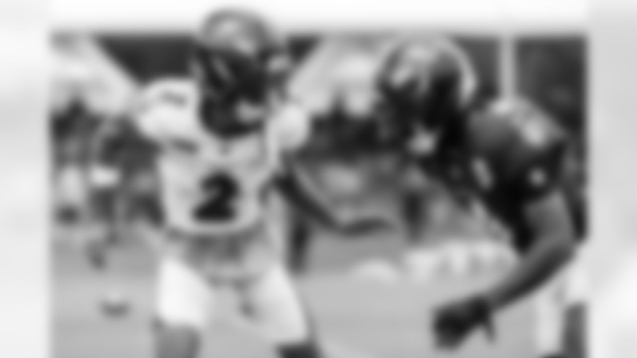 CB Nate Wiggins (left) & WR Zay Flowers (right)