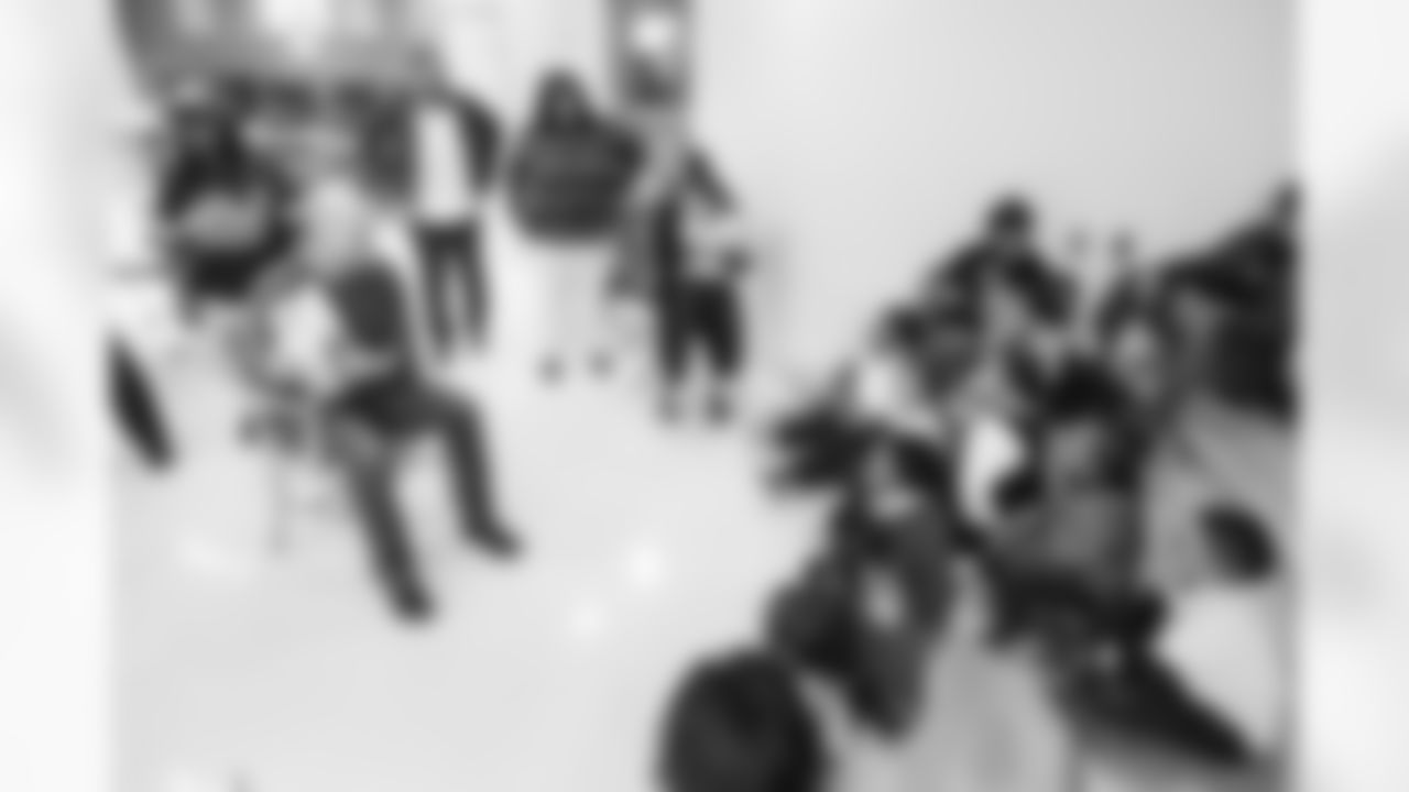 General Manager Eric DeCosta and Head Coach Jesse Minter visited local elementary schools as part of Read Across America Week.