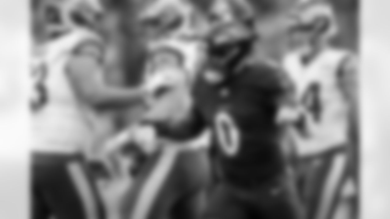 The Baltimore Ravens defeated the Los Angeles Rams by a score of 37-31 at M&T Bank Stadium on December 10, 2023 in Baltimore, MD.