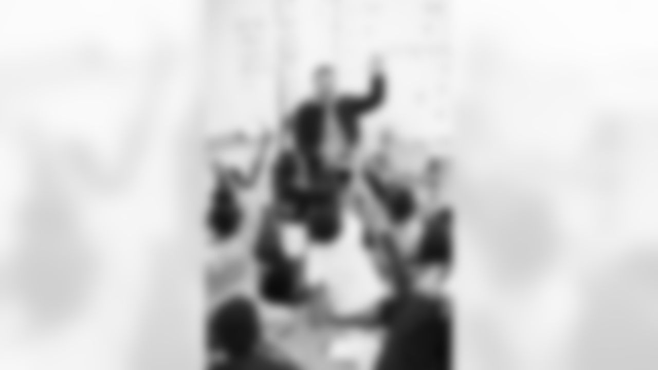 General Manager Eric DeCosta and Head Coach Jesse Minter visited local elementary schools as part of Read Across America Week.