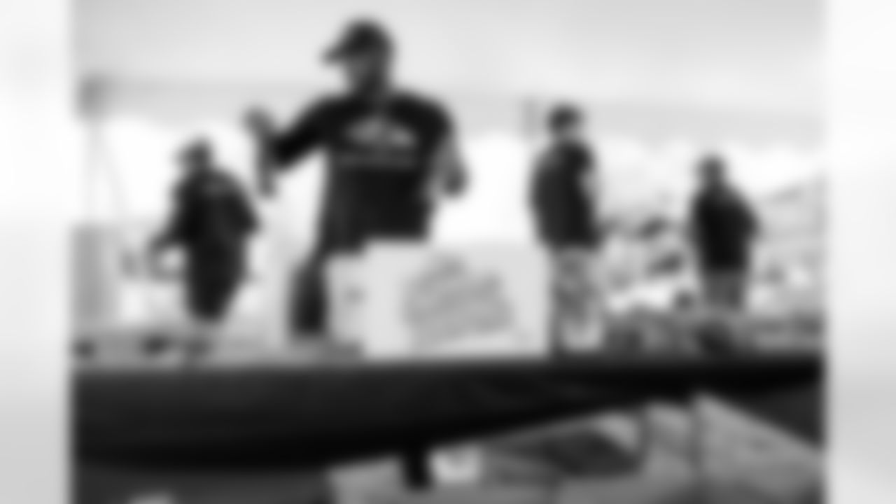 The Baltimore Ravens participate in their 2025 Signature Project.