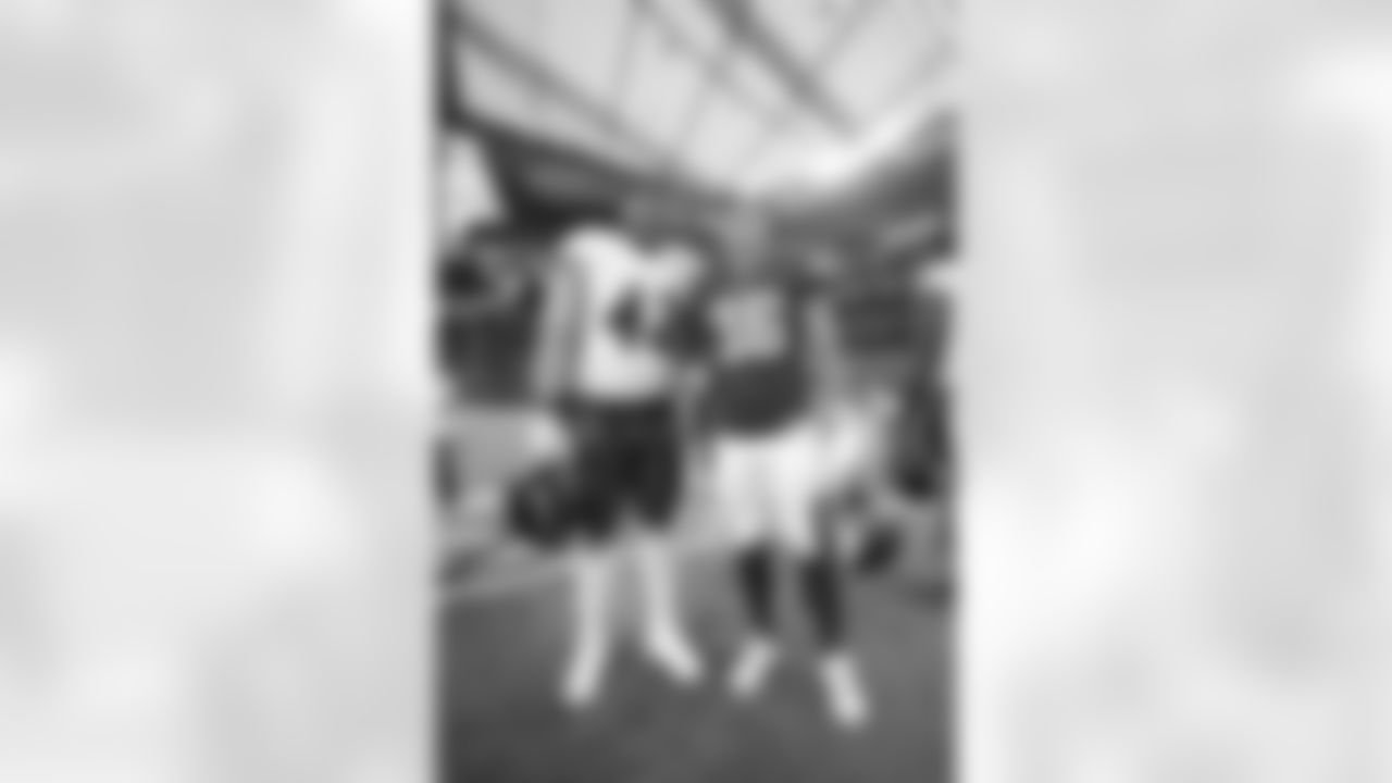 FB Pat Ricard (left)