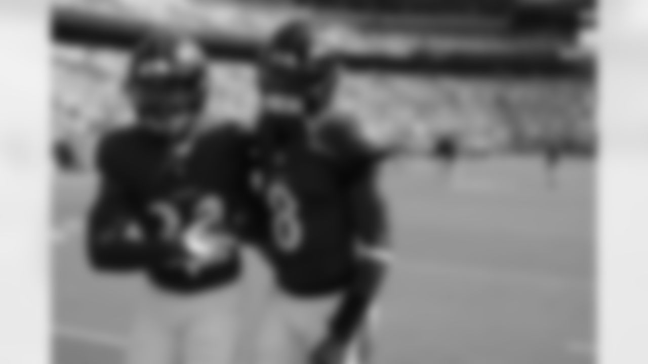 S Marcus Williams & QB Lamar Jackson