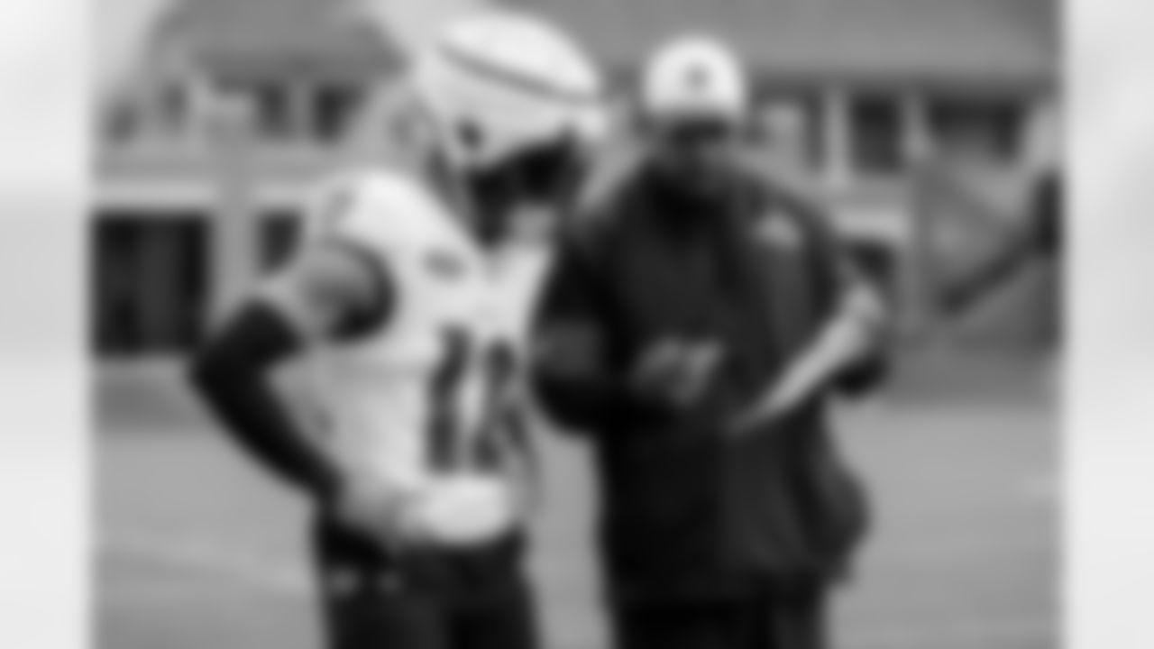 S Alohi Gilman (left) & Special Teams Coordinator Chris Horton (right)
