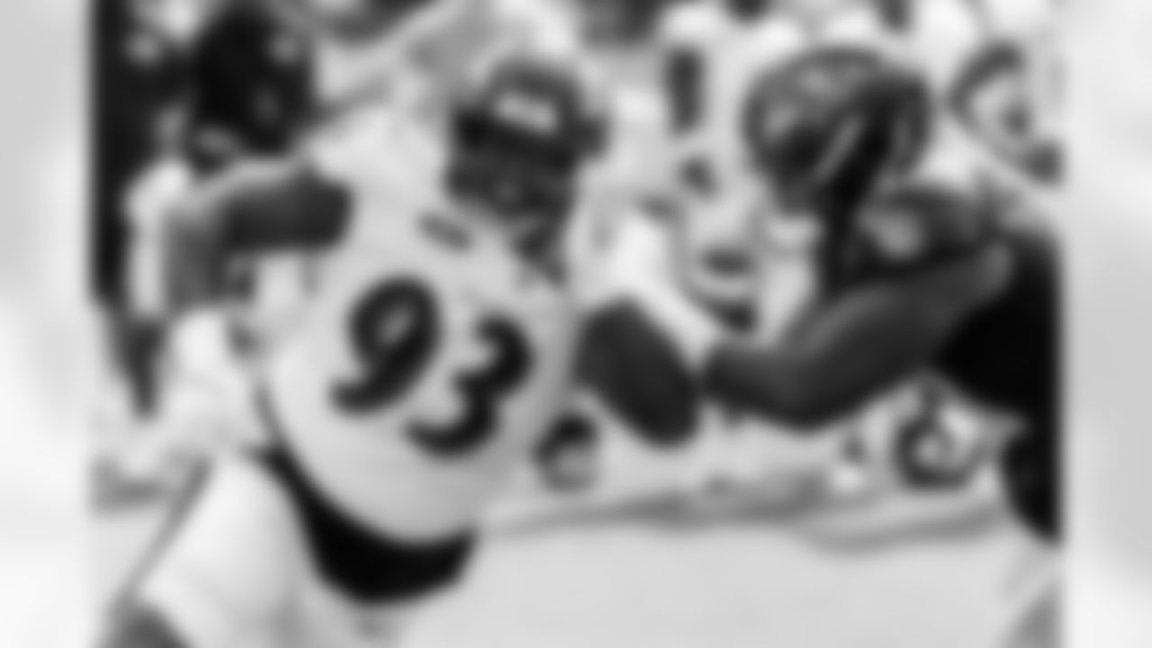 DL Aeneas Peebles
The sixth-round rookie has been disruptive as a pass rusher and has caught his coaches' eyes with his improved run defense. Peebles could play a larger-than-expected role in a deep defensive line room.