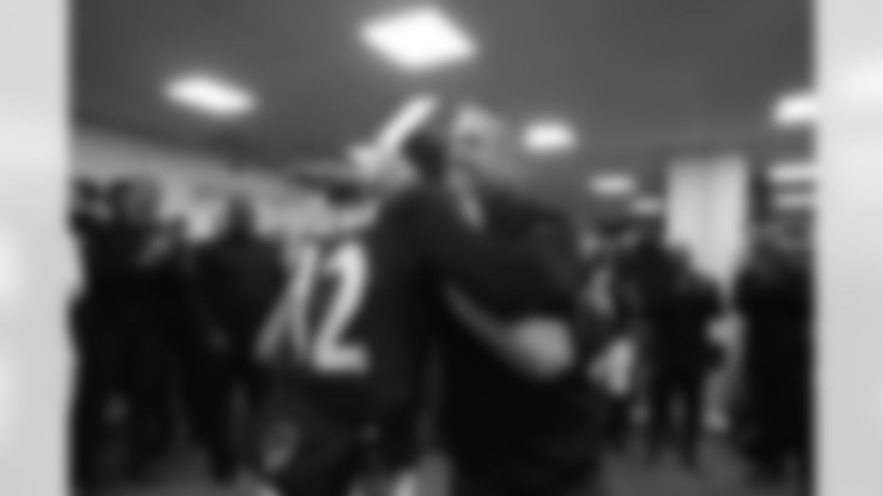 S Alohi Gilman (left) & Head Coach John Harbaugh (right)