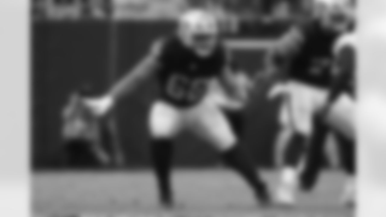 G Dylan Parham

Playing for a Raiders team that struggled last season, Parham had the NFL's 19th-best interior pass block win rate (95%) last season. A former third-round pick, Parham is a 26-year-old four-year starter.