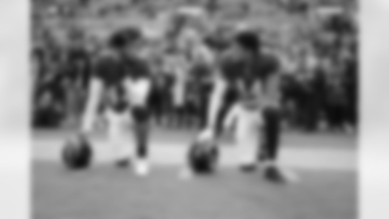 (left) CB Marlon Humphrey & (right) S Kyle Hamilton