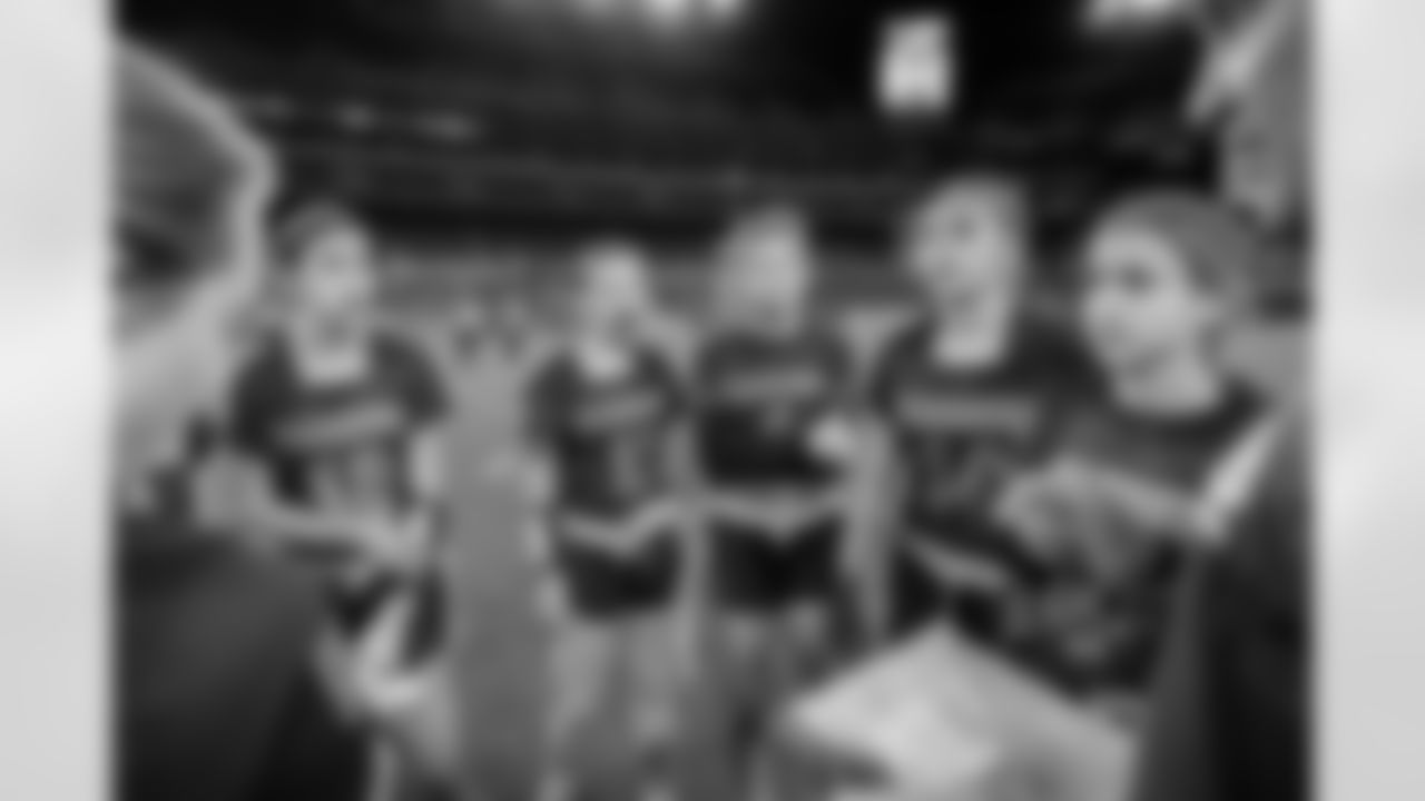 Girls' Flag Football event at M&T Bank Stadium.