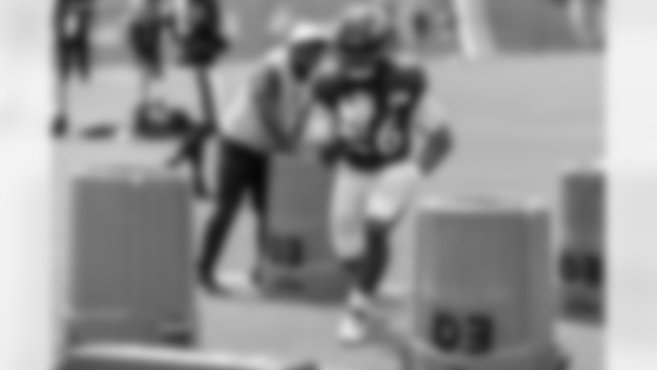 RB Rasheen Ali
Ali has gone from seemingly a longshot to making the 53-man roster to one of the toughest decisions. After a rookie season that had trouble getting off the ground due to injuries, Ali has shown his explosiveness in this year's training camp.