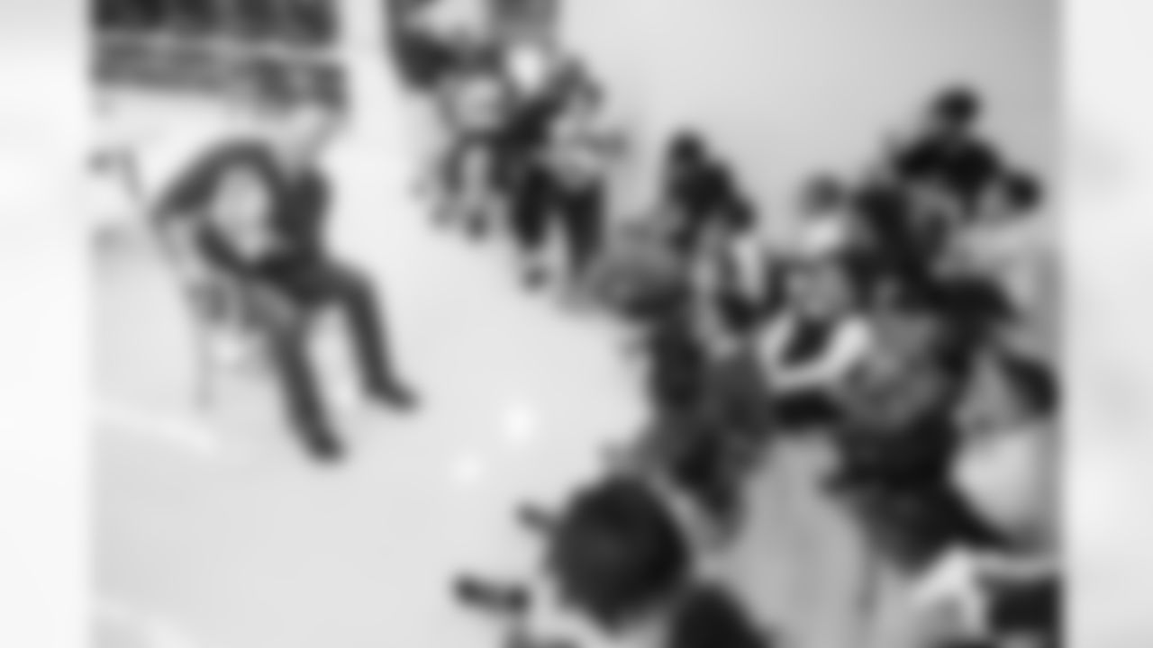 General Manager Eric DeCosta and Head Coach Jesse Minter visited local elementary schools as part of Read Across America Week.