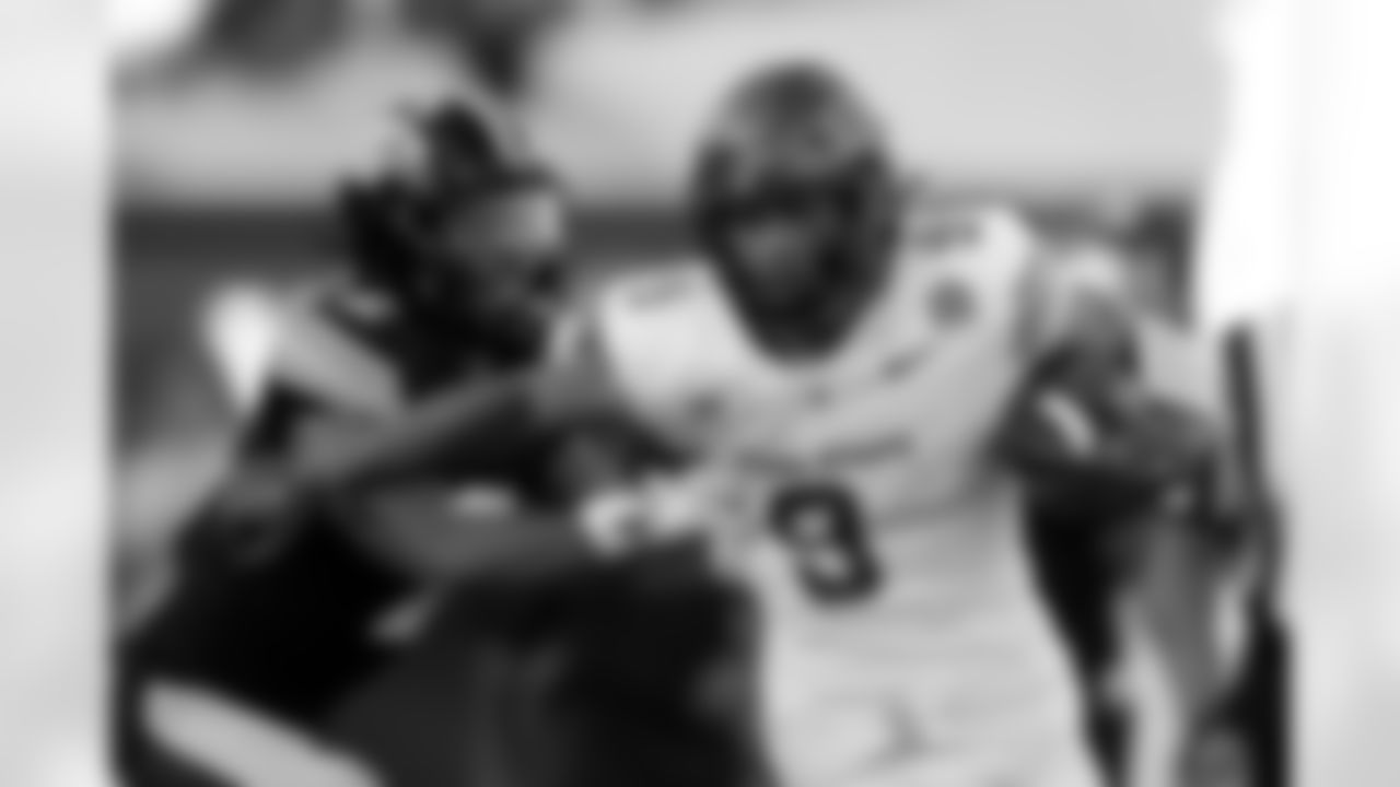 46. WR Jayden Higgins, Iowa State (previously not ranked)
"Higgins has outstanding size (6-4, 214 pounds) and play speed. He can play inside, but he's at his best on the perimeter. He can separate vertically and he's efficient in/out of breaks for a bigger wideout. He has strong, reliable hands and fights for the ball in the air. He draws a lot of pass interference penalties. He has sneaky stop/start quickness after the catch, too. His combination of body frame and athleticism reminds me of Nico Collins when he was coming out of Michigan in 2021."