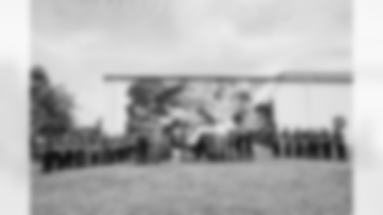 The Baltimore Ravens hosted Eastern Shore Takeover for fans in Ocean City, MD. On Day 1 the Ravens Cheerleaders, Poe, and Marching Band gave pep-rallies at Easton Elementary, Choptank Elementary, and the finished Mural Painting at the Crown Family Entertainment Center in Fruitland, MD on Saturday, May 30, 2025.