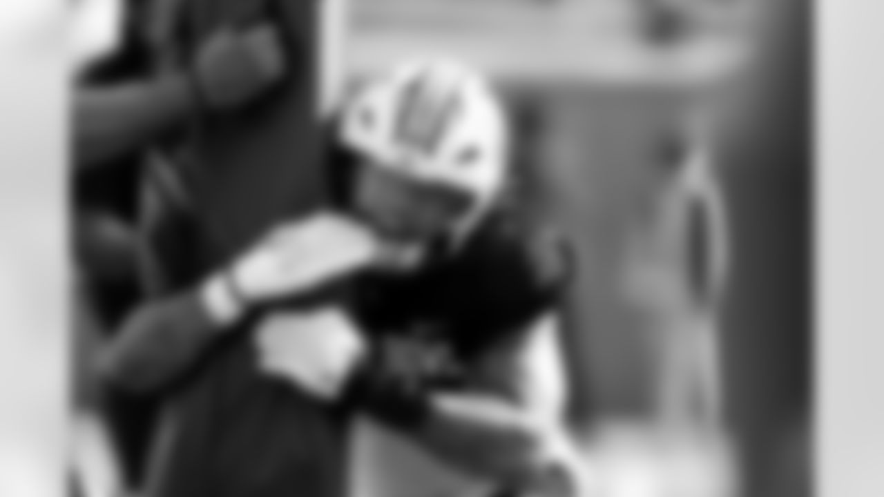4. EDGE Mike Green, Marshall
"Green was an ultra-explosive and productive edge rusher for the Thundering Herd. He jumped on the radar with an outstanding performance against Ohio State in September and continued to dominate through the entire campaign. He's continued to add weight over the last year and checked in at over 250 pounds at the Reese's Senior Bowl. In the pass game, he has an excellent get-off and he can convert speed to power. He has quick hands and wins with a dip/rip on the edge. He has enjoyed success with spin moves, but he gets a little too reliant on them at times. I love his effort to keep working and refuse to stay blocked. In the run game, he knocks back tight ends at the point of attack and he can pop/separate to free himself for tackles. He is very disruptive on stunts and games. Overall, Green is a very gifted pass rusher and more than holds his own against the run."