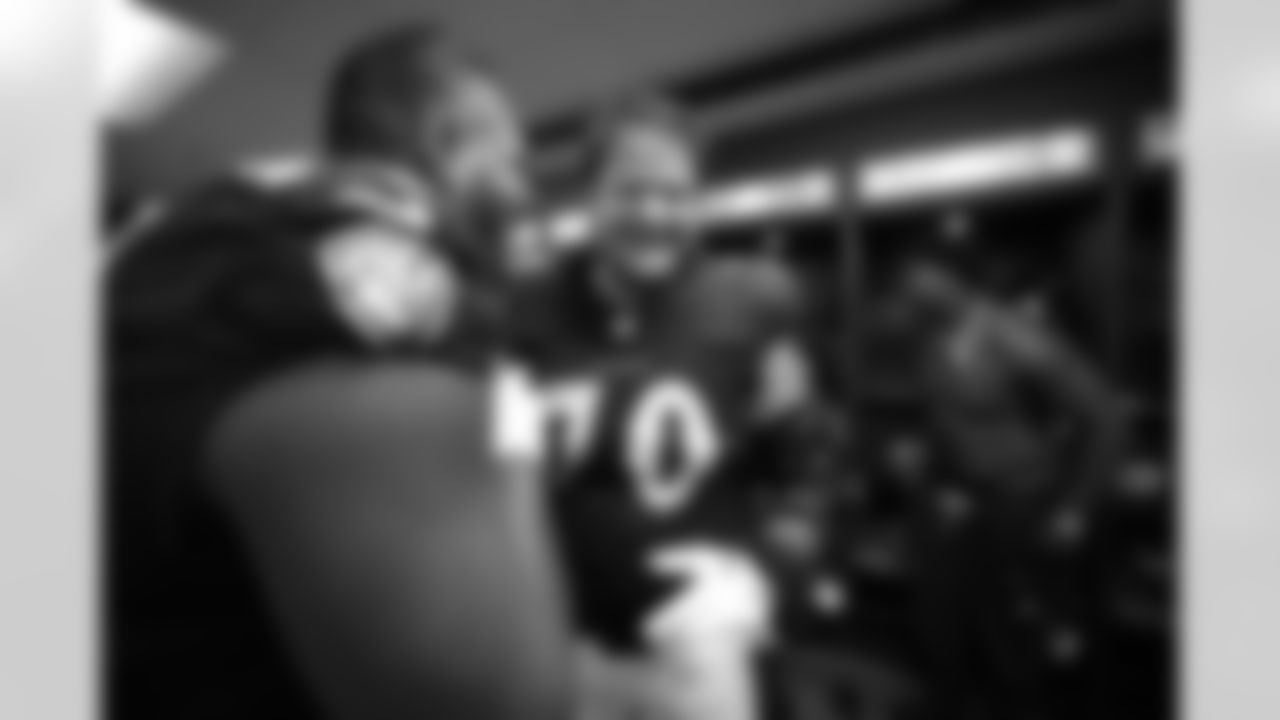 from left: T Ronnie Stanley & T Roger Rosengarten