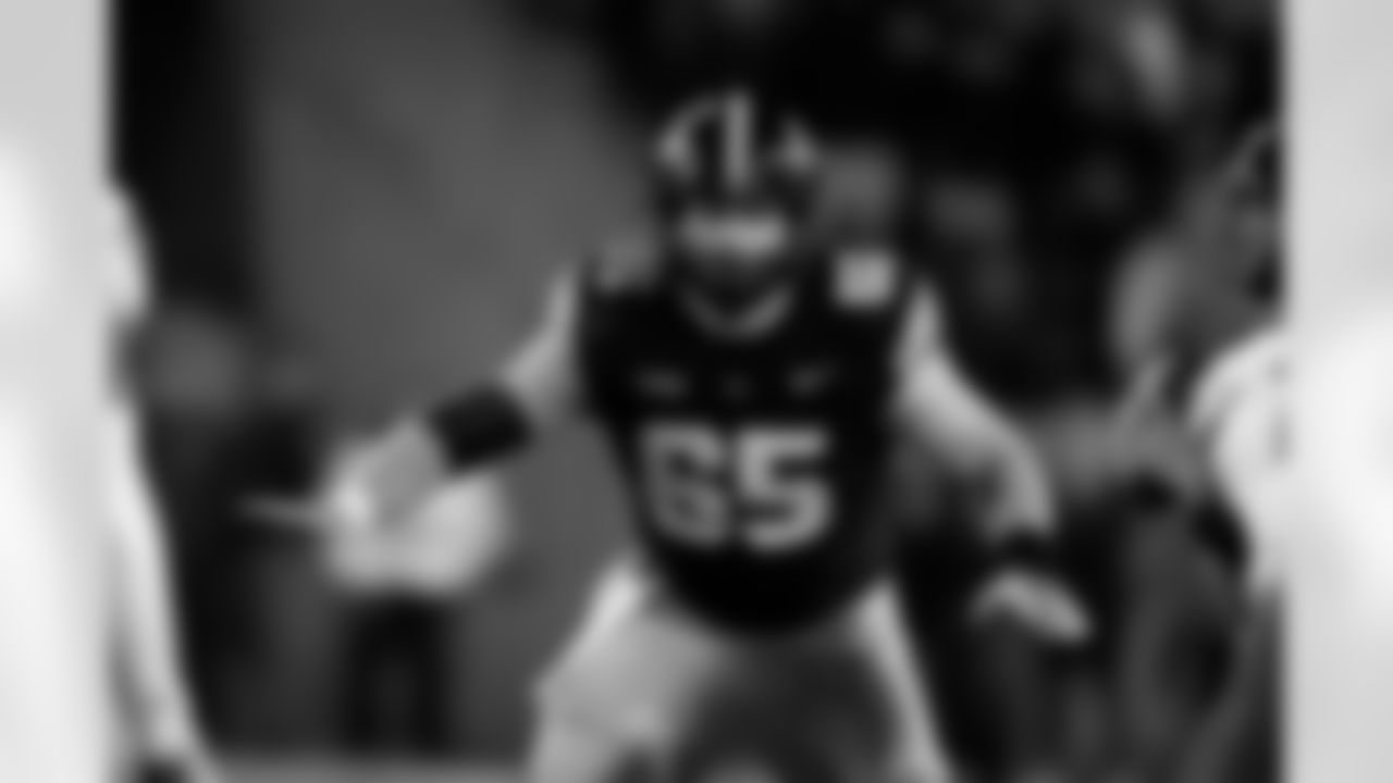 C Logan Jones, Iowa
Jones had the fastest 40-yard dash among linemen at the Combine, coming in at 4.9 seconds. The 6-foot-3, 299-pounder also had the second-best 20-yard shuttle at 4.59 seconds and the second-best three-cone drill (7.46 seconds). If Tyler Linderbaum departs in free agency, the Ravens could look to add another athletic Iowa center in Jones.