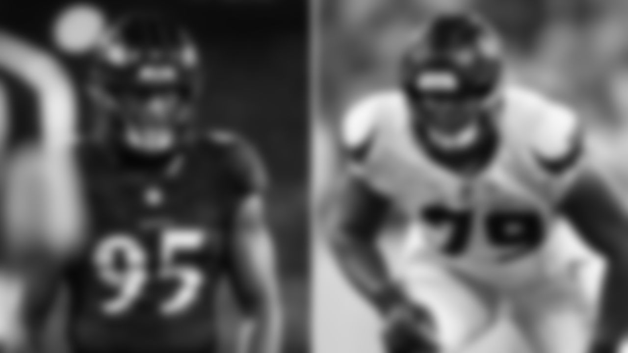 OLB Tavius Robinson vs. LT Aireontae Ersery
A second-round rookie, Ersery has had an up-and-down start to his career protecting C.J. Stroud's blind side. He'll square off against Robinson, who paces Baltimore's outside linebackers with two sacks. The Ravens only have four sacks this season, tied for the second-fewest in the league, and could be without Odafe Oweh. Unlocking a more consistent pass rush would help alleviate the pressure on a banged-up defense.